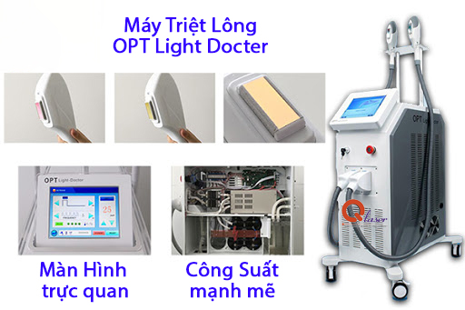 Công Dụng Máy Triệt Lông Opt Light Doctor